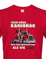 Pánské tričko pro řidiče kamionu / kamioňáky - Děda kamioňák