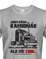 Pánské tričko pro řidiče kamionu / kamioňáky - Děda kamioňák