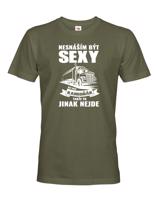 Pánské tričko pro řidiče kamionu / kamioňáky - Nesnáším být sexy