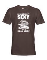 Pánské tričko pro řidiče kamionu / kamioňáky - Nesnáším být sexy