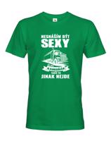 Pánské tričko pro řidiče kamionu / kamioňáky - Nesnáším být sexy