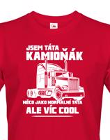 Pánské tričko pro řidiče kamionu / kamioňáky - Táta kamioňák