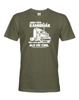 Pánské tričko pro řidiče kamionu / kamioňáky - Táta kamioňák