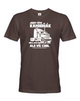Pánské tričko pro řidiče kamionu / kamioňáky - Táta kamioňák