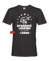 Pánské tričko pro rybáře k narozeninám Rybářské legendy