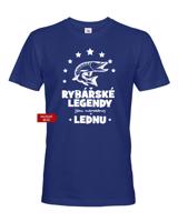 Pánské tričko pro rybáře k narozeninám Rybářské legendy