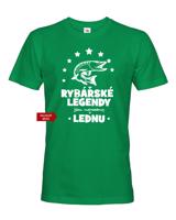 Pánské tričko pro rybáře k narozeninám Rybářské legendy