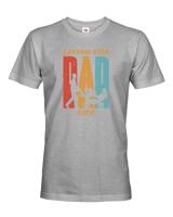 Pánské tričko pro tatínky - Living the dad life