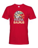 Pánské tričko pro tatínky s potiskem Papasaurus - skvělý dárek pro tatínky