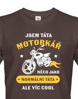 Pánské tričko pro tátu motorkáře - ideální dárek