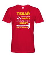 Pánské tričko pro tesaře - ideální dárek nejen k narozeninám