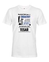 Pánské tričko pro tesaře - ideální narozeninový dárek