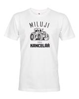 Pánské tričko pro traktoristu - Miluji svoji kancelář