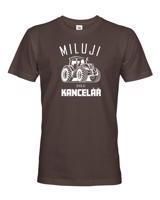 Pánské tričko pro traktoristu - Miluji svoji kancelář