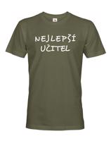 Pánské tričko pro učitele s motivem Nejlepší učitel