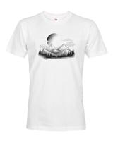 Pánské tričko pro vášnivé cestovatele a milovníky hor