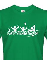 Pánské tričko pro vodáky Párty v plném proudu - ideální triko na loď