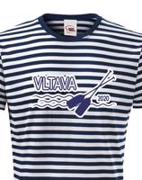 Pánské tričko pro vodáky s volitelnou řekou a rokem