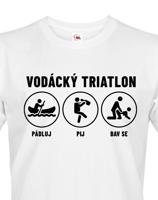 Pánské tričko pro vodáky Vodácký triatlon - ideální triko na loď