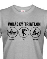 Pánské tričko pro vodáky Vodácký triatlon - ideální triko na loď