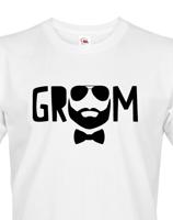 Pánské tričko pro ženicha Groom - ideální tričko na rozlučku