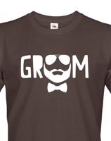 Pánské tričko pro ženicha Groom - ideální tričko na rozlučku
