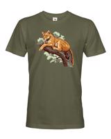 Pánské tričko Puma - tričko pro milovníky zvířat