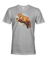 Pánské tričko Puma - tričko pro milovníky zvířat