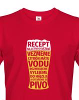 Pánské tričko Recept na letní osvěžení