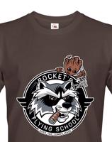 Pánské tričko Rocket Raccoon a Groot pro milovníky Marvelu
