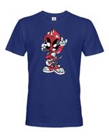 Pánské tričko Rockový Deadpool -  tričko pro milovníky humoru a filmů
