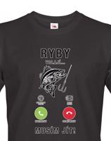 Pánské tričko Ryby volají