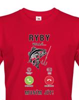 Pánské tričko Ryby volají