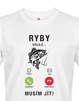 Pánské tričko Ryby volají