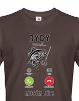 Pánské tričko Ryby volají