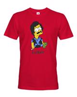 Pánské tričko s Bartem Simpsonem parodující Pabla Escobara
