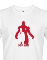 Pánské tričko s motivem IRON MANA - skvělý dárek pro fanoušky Marvel