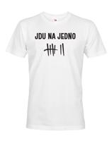 Pánské tričko s motivem Jdu na jedno - ideální dárek pro pivaře