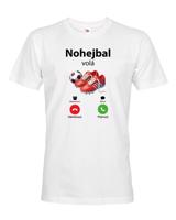 Pánské tričko s motivem Nohejbal volá