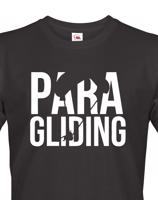 Pánské tričko s motivem paragliding - ideální dárek k Vánocům