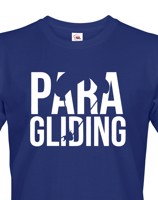 Pánské tričko s motivem paragliding - ideální dárek k Vánocům