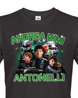 Pánské tričko s motivem závodníka F1 -  Andrea Kimi Antonelli pro milovníky motosportu