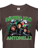 Pánské tričko s motivem závodníka F1 -  Andrea Kimi Antonelli pro milovníky motosportu
