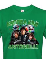 Pánské tričko s motivem závodníka F1 -  Andrea Kimi Antonelli pro milovníky motosportu