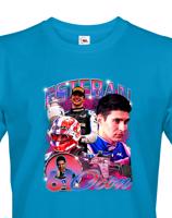 Pánské tričko s motivem závodníka F1 - Esteban Ocon - pro milovníky motosportu