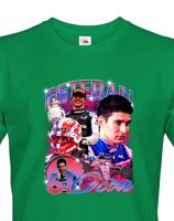 Pánské tričko s motivem závodníka F1 - Esteban Ocon - pro milovníky motosportu