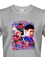 Pánské tričko s motivem závodníka F1 - Esteban Ocon - pro milovníky motosportu