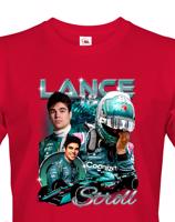 Pánské tričko s motivem závodníka F1 -  Lance Stroll - pro milovníky motosportu
