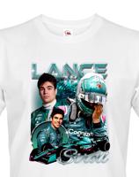 Pánské tričko s motivem závodníka F1 -  Lance Stroll - pro milovníky motosportu