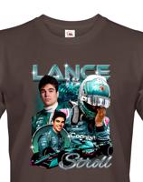 Pánské tričko s motivem závodníka F1 -  Lance Stroll - pro milovníky motosportu